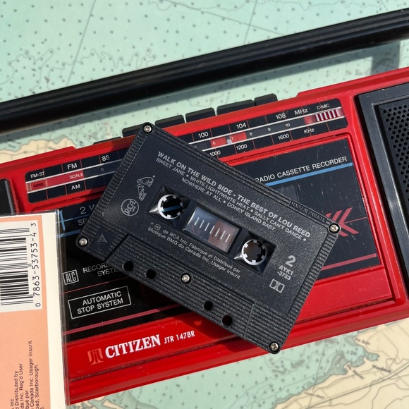 Vintage 70s Walk On The Wild Side The Best of Lou Reed Cassette Tape - Picture 3 of 4